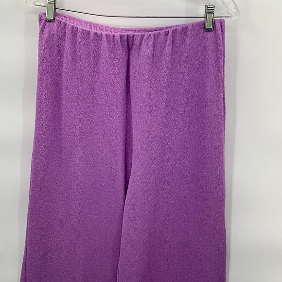 Minkpink Lilac Unity Textured Pants Womens Medium Australia Wide Leg - Picture 6 of 9